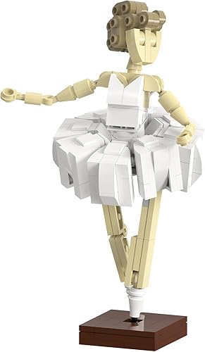 ICEBRICKS Bloques de construcción de bailarina, juego de bloques de construcción de figuras de bailarina, kit de juguete de bailarina, gran