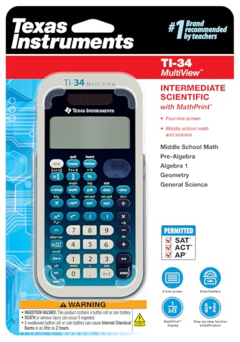 Texas Instruments TI-34 MultiView Scientific Calculator - image 8