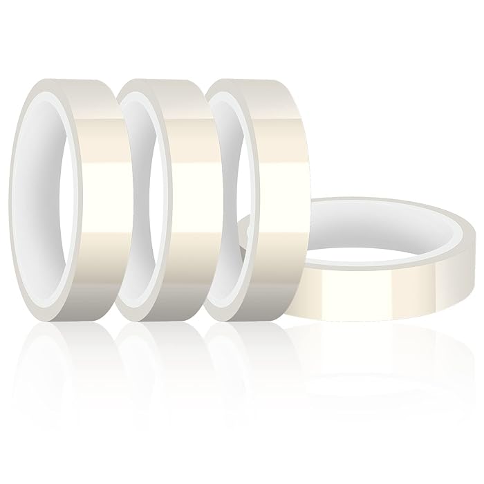 Buy HTVRONT Heat Tape 4 Rolls Heat Resistant Tape 20mm X 33m Heat