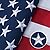 American Flag 3x5 Ft Indestructible Outdoor, Long Lasting, Heavy Duty, TearProof Polyester, Fade Resistant, High Wind US Outside Flags with Embroidered Stars, Sewn Stripes, Brass Grommets