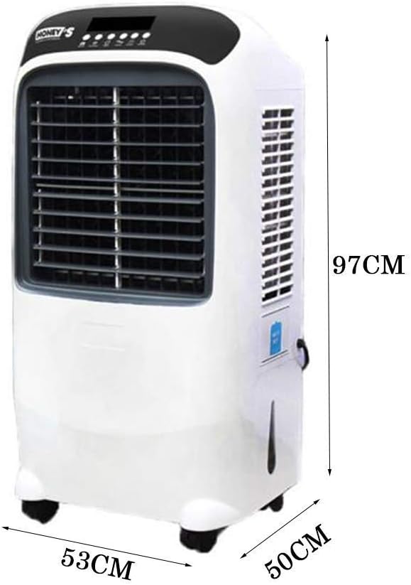Air Conditioning Fan, Industrial Portable Mobile Air Cooler, 120W