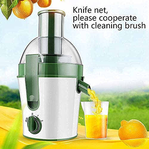 ERoomQ Juicer Machines,Extractor Big Mouth Cold Press Juicer- Slow Masticating Juicer Whole Juicer Chute Three Speed Vegetable