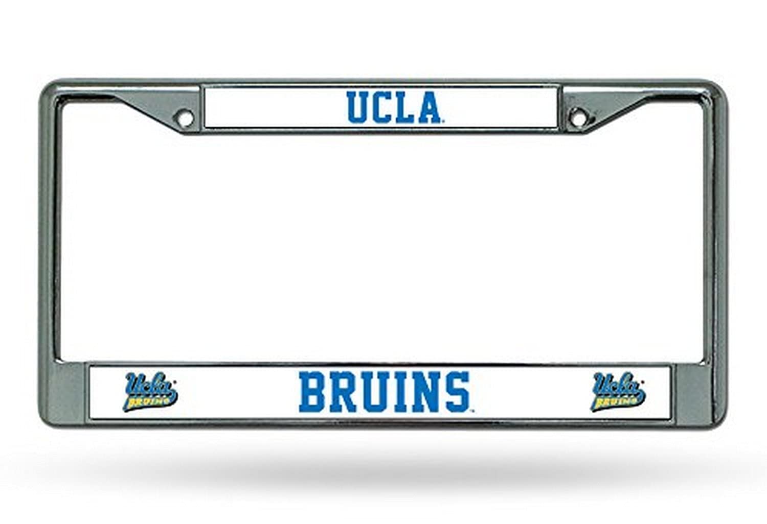 NCAA UCLA Bruins Standard Chrome License Plate Frame, 6 x 12.25-inches