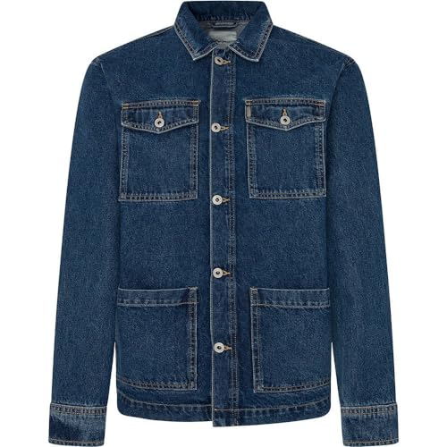 Pepe Jeans Worker Jacket Pm403003, Veste en jean Homme, Blue (Denim-HW5),