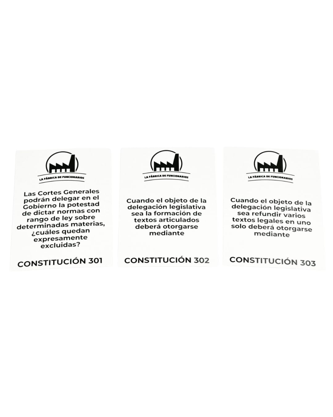 100 Flashcards Oposiciones CE 4 – Art. 82 Al 113 (Método Leitner) – Constitución Española 1978