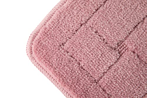 Emma Barclay Orkney - Crosshatch Bath Mat (45x75cm) (Blush Pink) - Image 4