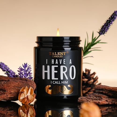 Scented-Candle-for-Dad-Fathers-Day-Gifts-Perfect-Home-Decor-Gift-Elegant-Gift-for-Dad-from-Daughter-Son-Kids-84oz-Candle-Jars-Lavender-Cedarwood Scented Candle for Dad Fathers Day Gifts Perfect Home Decor Gift Elegant Gift for Dad from Daughter Son Kids 84oz Candle Jars Lavender Cedarwood