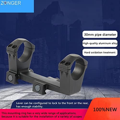 ZONGER Scope Mount with Quick Release Dovetail for Telescope Ring Mout
