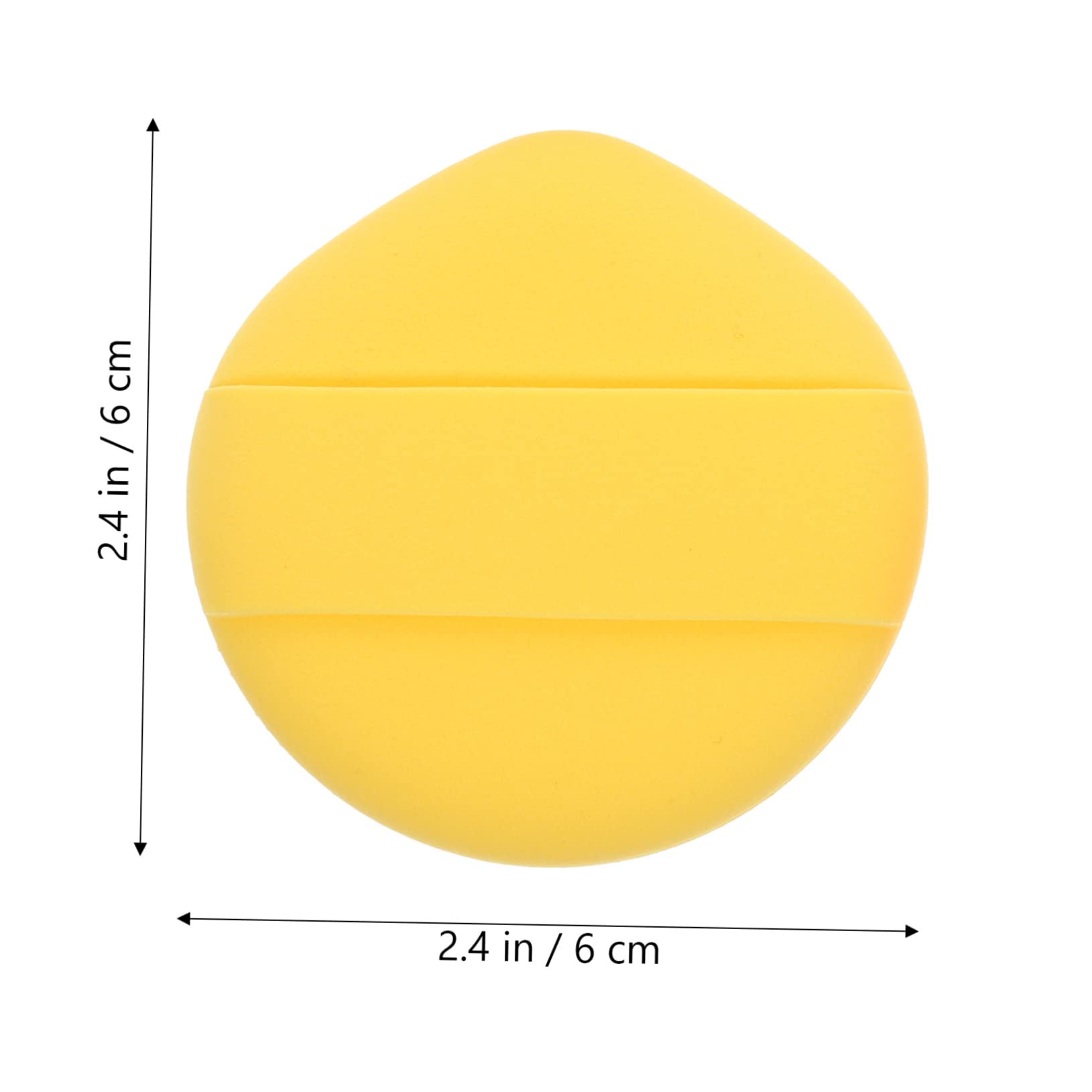 Didiseaon 16 Piezas borla para empolvarse soplo polvo cosmético esponja para licuadora maquillaje esponja maquillaje esponja maquillaje esponja aplicadora maquillaje esponja base