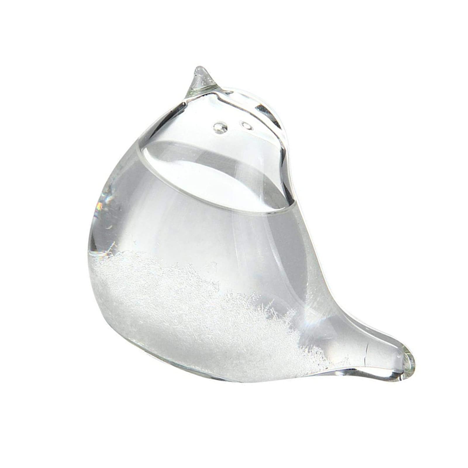 Desktop Weather Forecast Bottle - Storm Glass Weather Station Bird Forecaster - Cloud Storm Crystal Barometer Bottles for Decoration