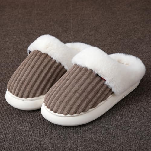 Zureto Cloud Slipper Booties, Cozy Stylish Slipper, Winter Fuzzy Warm Thick-Soled Plush House Cloud Slippers4