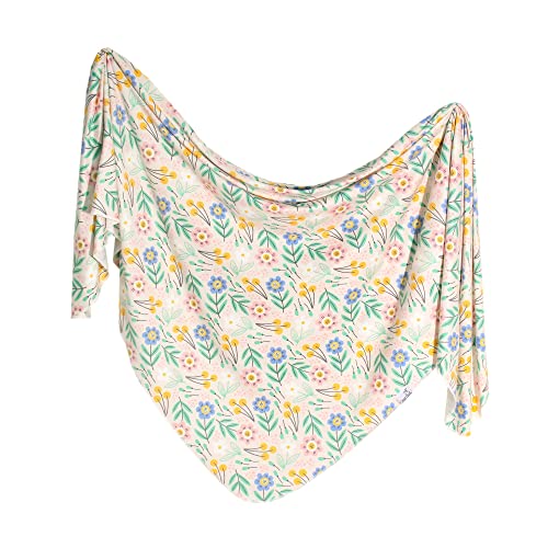 Image of Copper Pearl Baby Swaddle Blanket - Premium Knit Baby Blanket, Large Soft Stretchy Receiving Blankets for Baby Boy and Girl, Swaddles for Newborn, Infant, and Toddler (Clara)