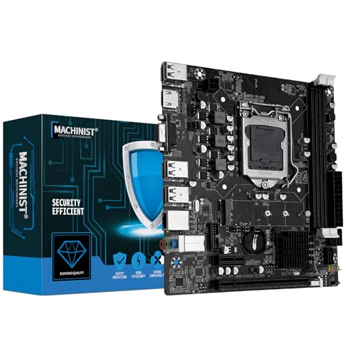 MACHINIST H61 LGA 1155 (Intel 2th/3th Gen) Gaming Motherboard, Flex-ATX Computer Motherboards...