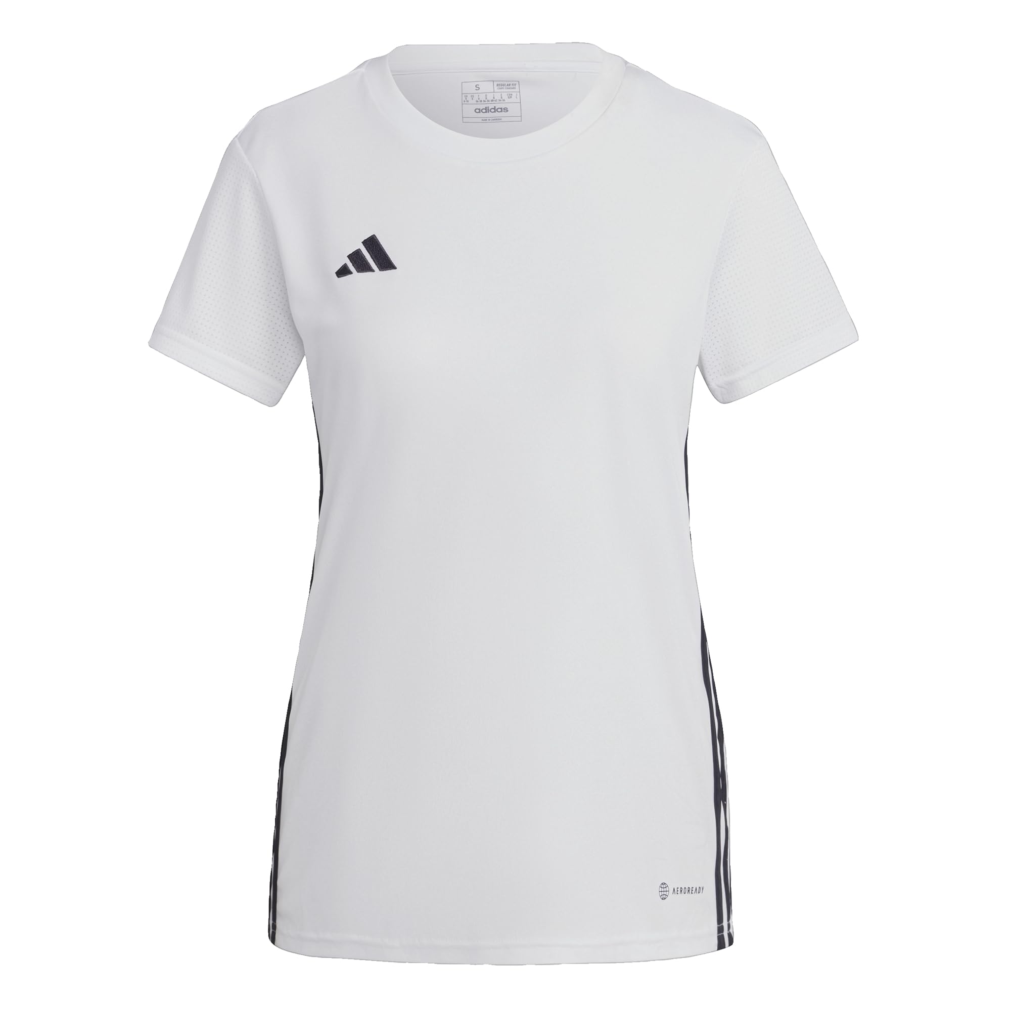 adidas Women's Tabela 23 Jersey Shirt, White/Black, XL