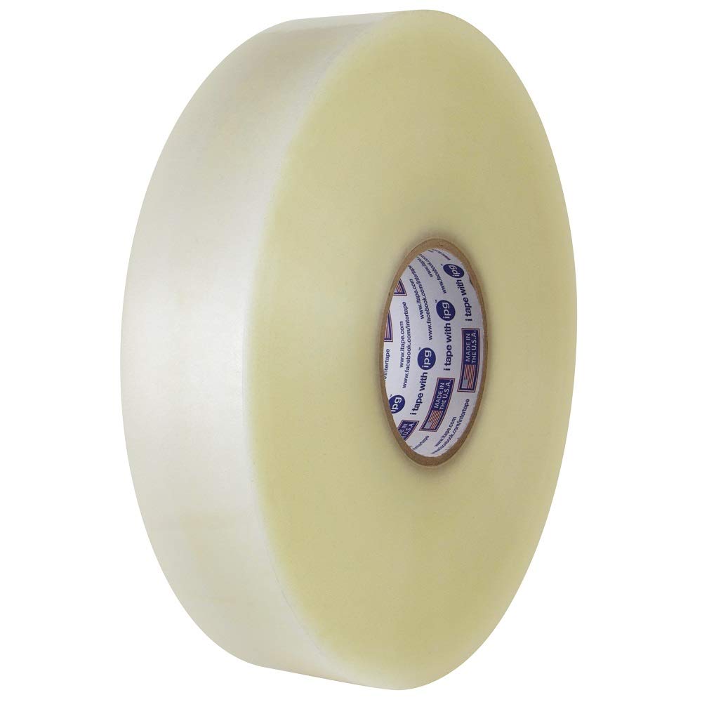 IPG - Industrial 7100 1.85Mil Medium Grade Hot Melt Carton Sealing Tape, 72mm x 914m, Clear, (4-Pack) (F4110-05)