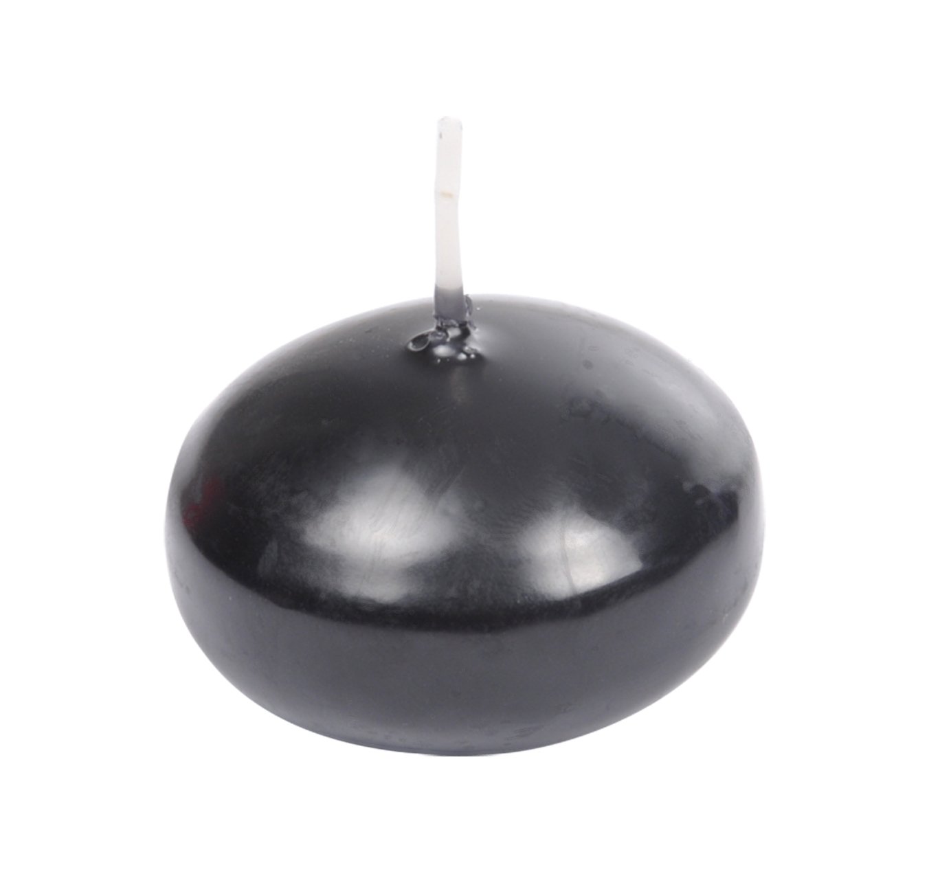 Homea 6bgd009nr floating candles paraffin black, 10 pieces