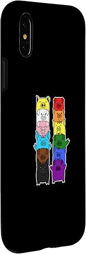 Miniatura 9 de iPhone 12 mini Pride Progress Flag Pig Design for Equality Case