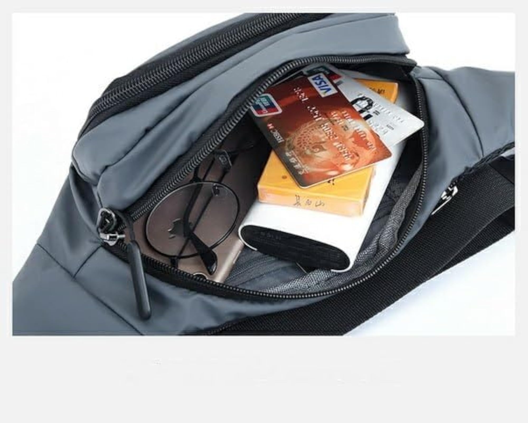 Adjustable Waterproof Sling Bag, Cross Body Travel Pack