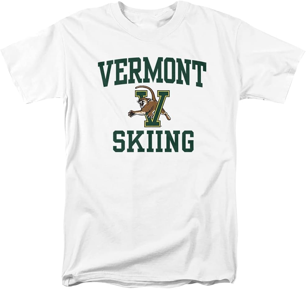 University Of Vermont Official Skiing Unisex Adult T Shirt