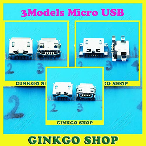 Gimax Hot! 3Models 900pcs/lot 4DIP Micro USB Charging Socket Port Connector for Phone and Tablet