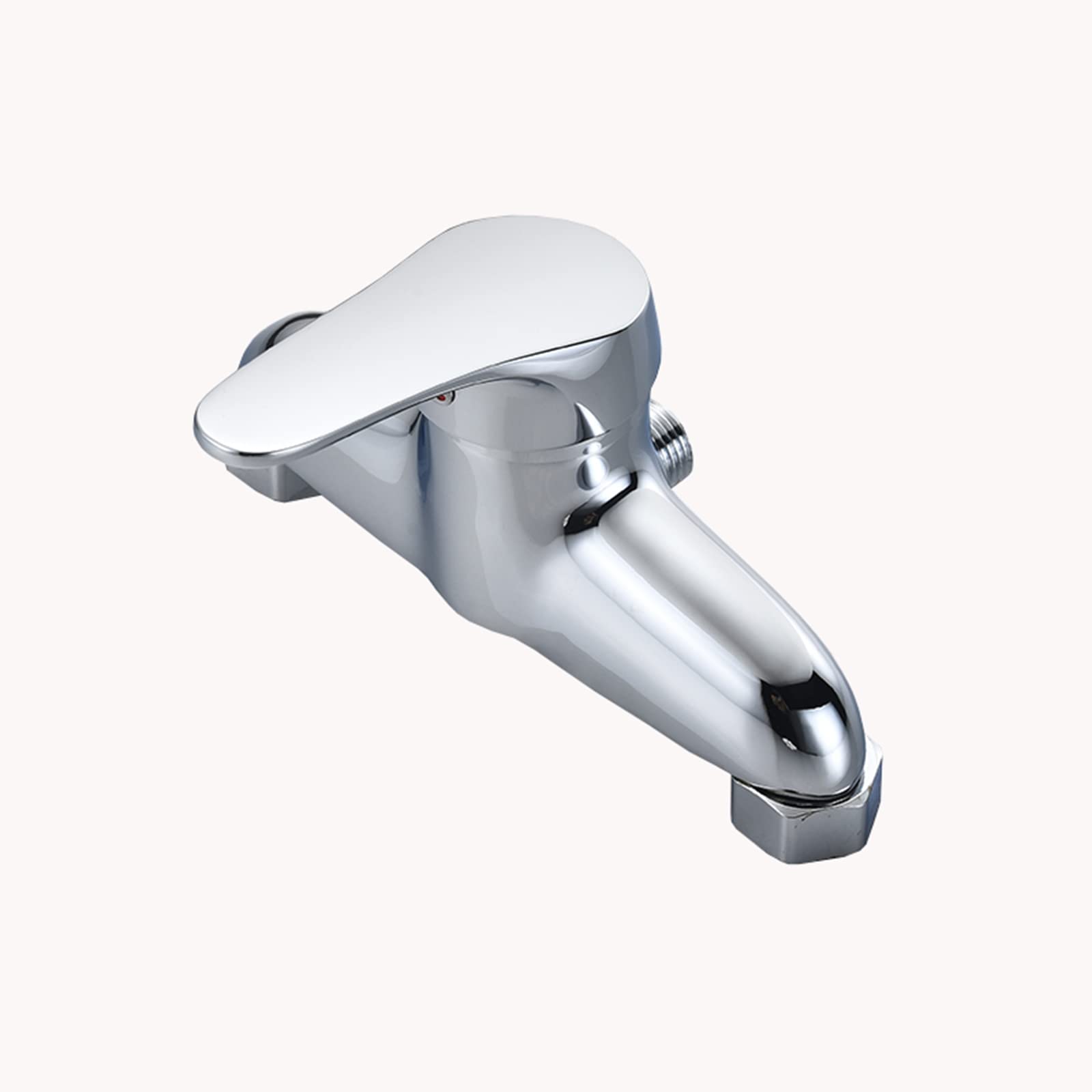 Robinet de baignoire en laiton chromé G1/2 design moderne pour salle de bain