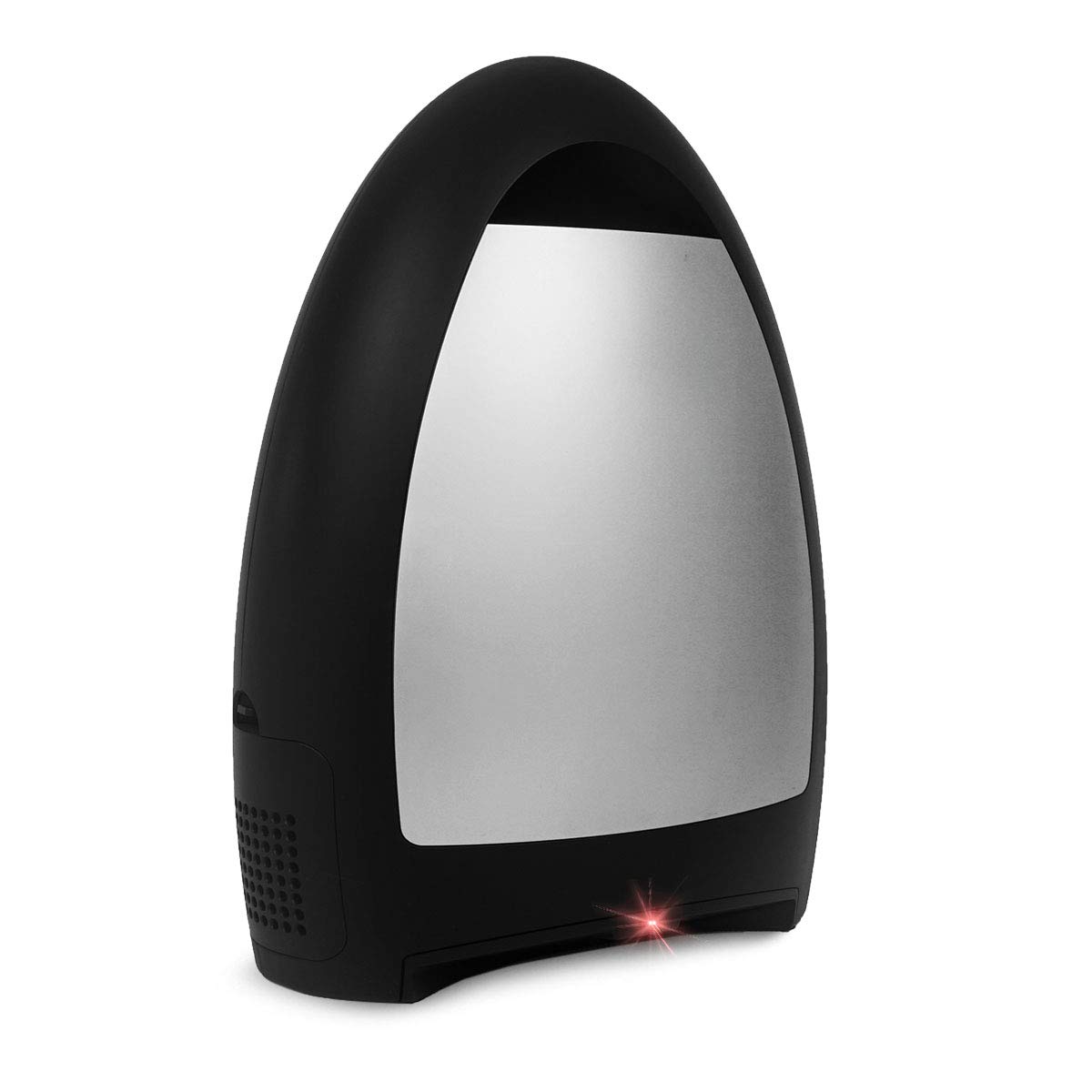 EyeVac Home: Professional Clean for The Home - Touchless Stationary Vacuum, Dual High Efficiency Filtration, Corded, Bagless, Automatic Sensors, 1000 Watt- Matte Black