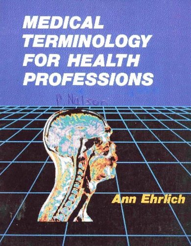 Medical terminology for health professions 0827330367 Book Cover
