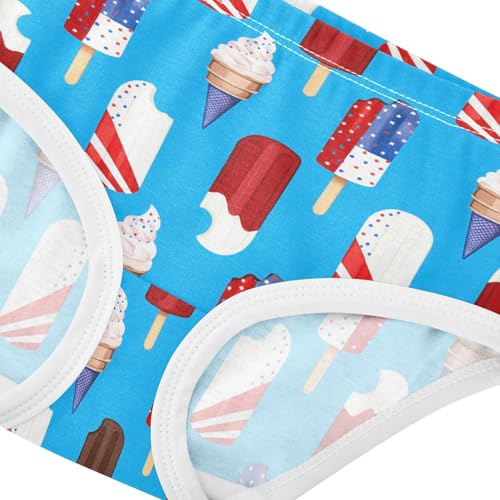 Ice Cream Cones Popsicles Red Toddler Girls's Underwear 2T 202c18614