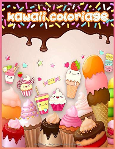 Télécharger Kawaii Coloriage: Coloriage Nourriture Kawaii Livre PDF Gratuit