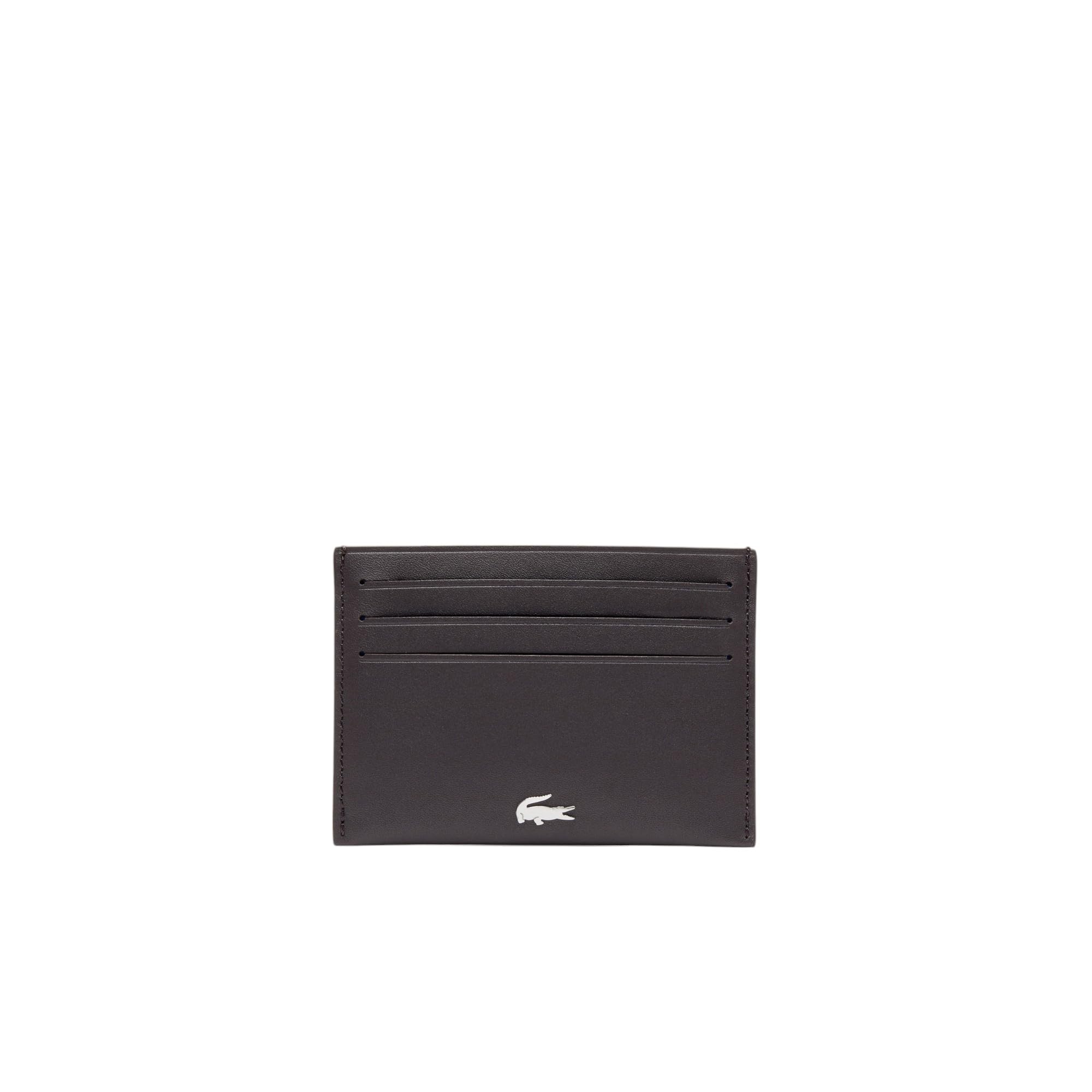 Lacoste Brown Leather Men's Card Holder (NH1346FG-028)