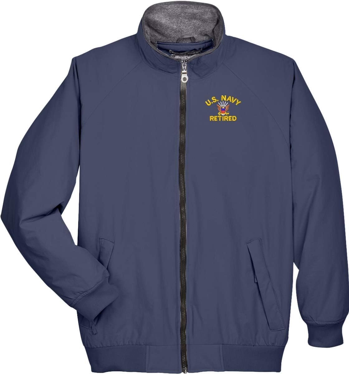 MilitaryBest U.S. Navy Emblem Retired 3-Season Jacket