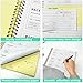 Receipt Book with Carbon Copies, Money and Rent Receipt Book 2-Part Carbonless 7-5/8