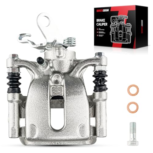 Image of Torchbeam Rear Brake Caliper Right for Volkswagen 2015-2021 Passat, Volkswagen 2016-2021 Golf, Volkswagen 2017-2019 Golf SportWagen, Rear Right Caliper Replace # 19B7273