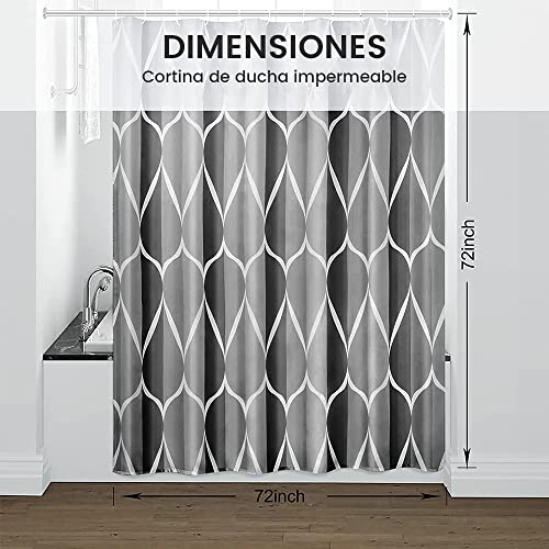 Accesorios Para Baño, Home cortinas baño tela Marca SEASKY (3)