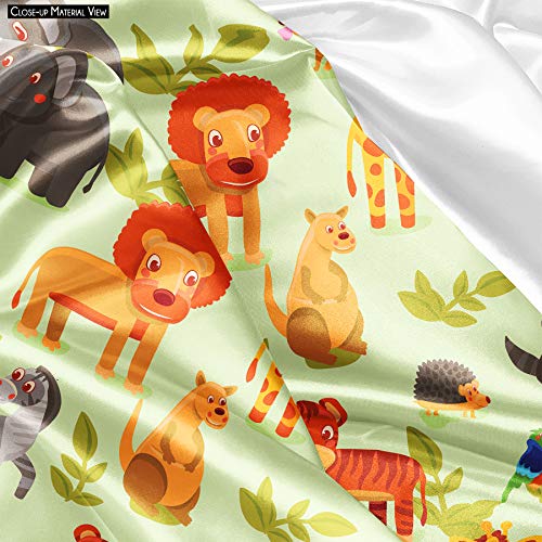 Image of ArtzFolio Cartoon Animals D1 | Pouch Wrist Potli Bag | Bag for Weddings & Casual Parties