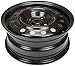 Dorman 939-115 15 X 6 In. Steel Wheel Compatible with Select Ford Models, Black