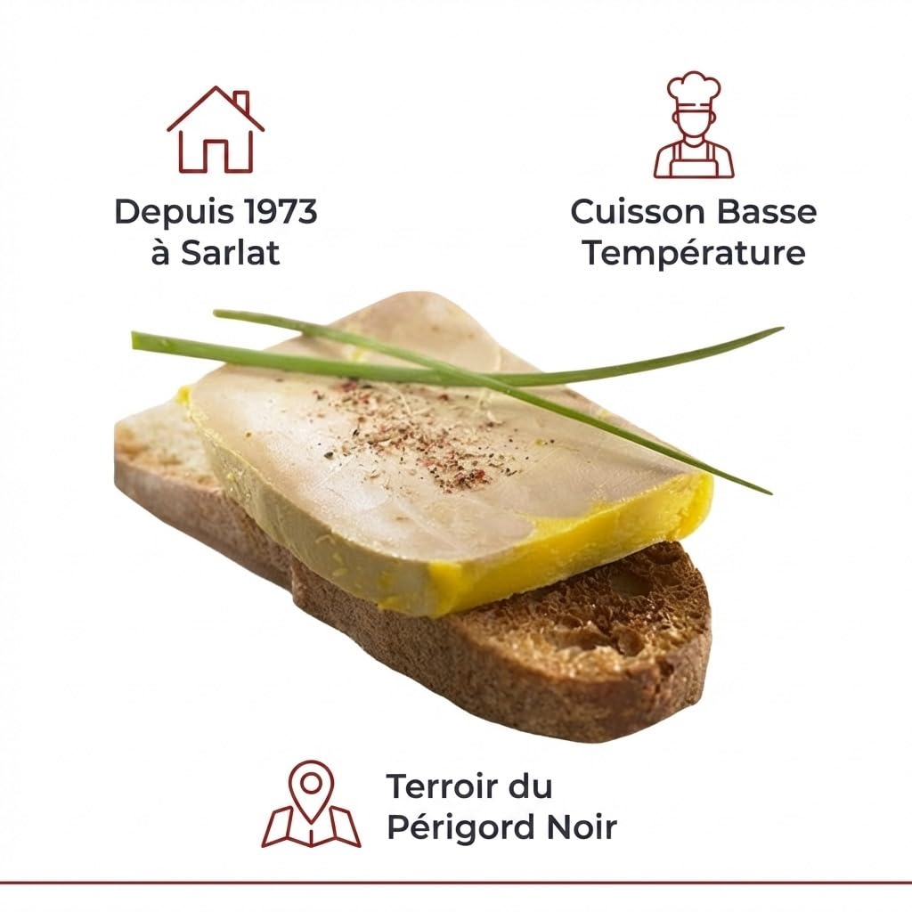 Foie Gras de Canard Entier Mi-Cuit 500g