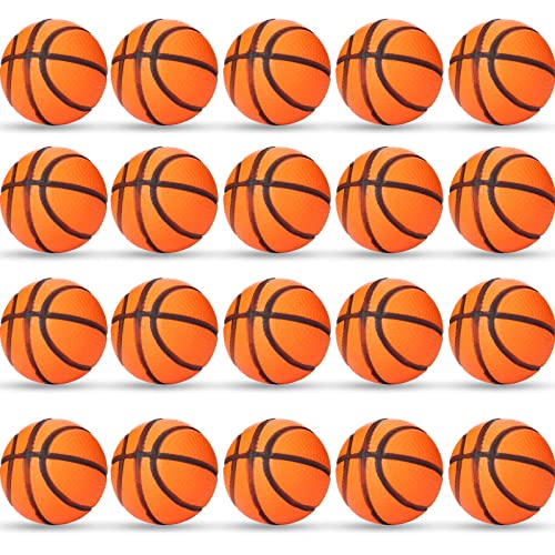 30 Pack Mini Basketball Stress Balls Mini Basketball Party Favor Mini Foam Sports Ball Squeeze Ball Anxiety Stress Relief For Basketball Party Sports Game Kid Prize (Orange) #TOP13