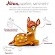 tonies Hörfigur für Toniebox, Disney – Bambi, Hörspiel mit Liedern, für Kinder ab 4 Jahren, Spielzeit ca. 50 Minuten