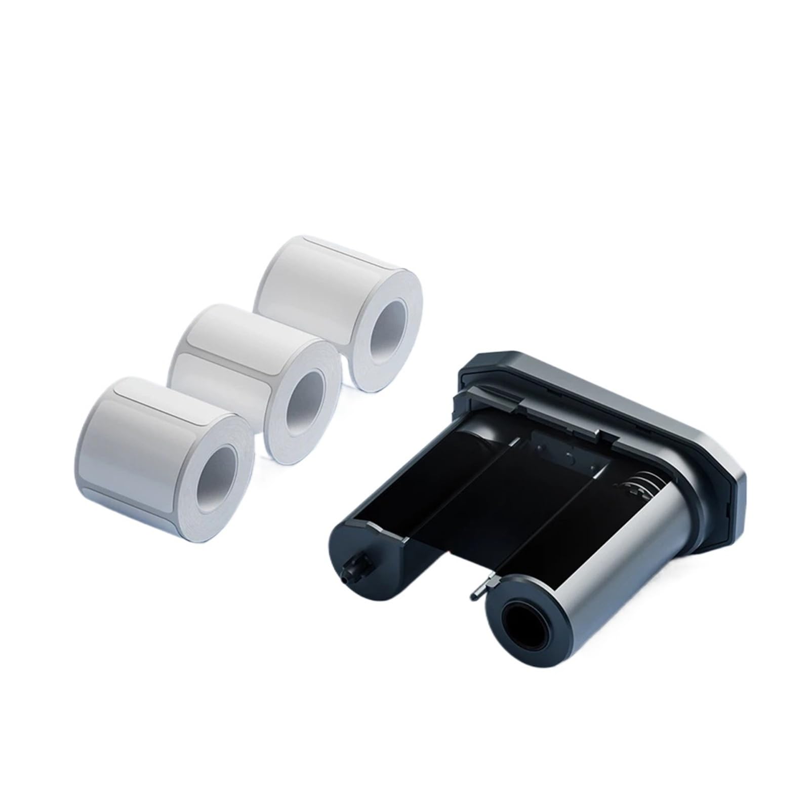 Ruban d'imprimante d'étiquettes à Transfert Thermique Compatible Niimbot M2 Bande de Carbone Noir Blanc Rouge Doré Vert Bleu