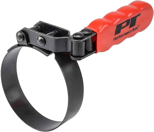 Miniatura 2 de JEGS W54047 Llave giratoria para filtro de aceite Rango de 3-12 pulgadas a 3-78 pulgadas.