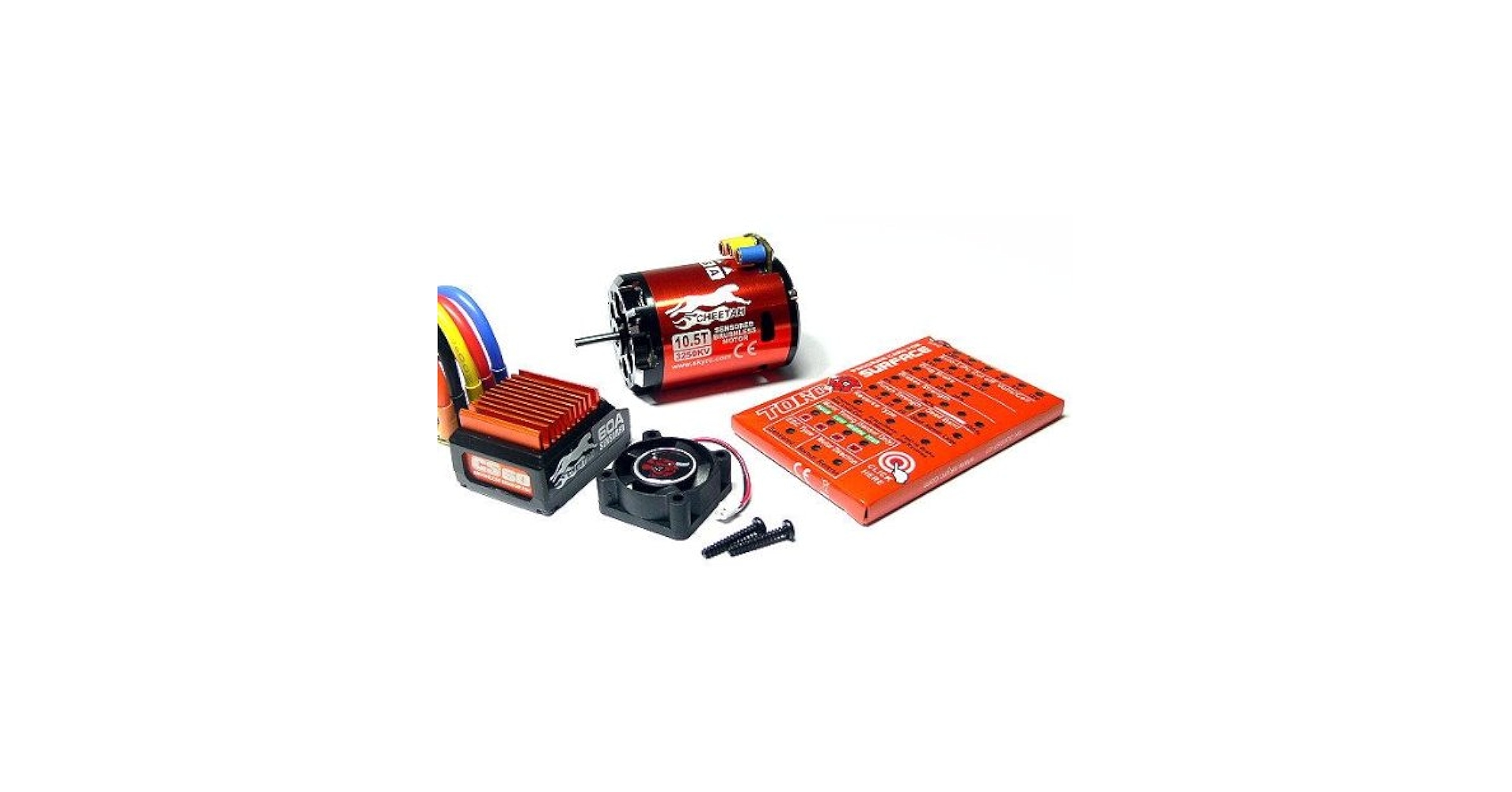 SKYRC Cheetah 3250KV Brushless Motor 10.5T Sensored & CS60