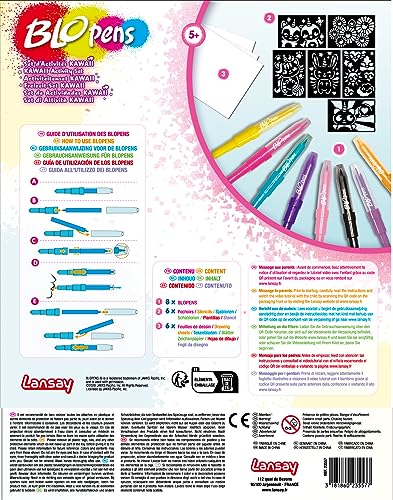 Blopens - Set di attività Kawaii - Disegni e