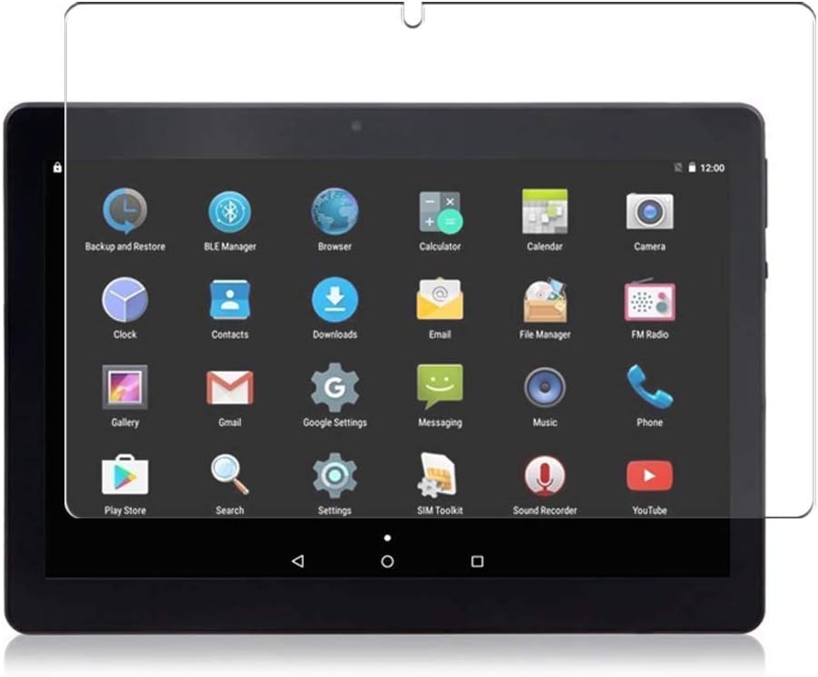 Vaxson Screen Protector for TYD Android Tablet TYD-107 TYD-108 10.1 Inch Screen Protector Bubble-Free TPU Film Not Tempered Glass Pack of 3