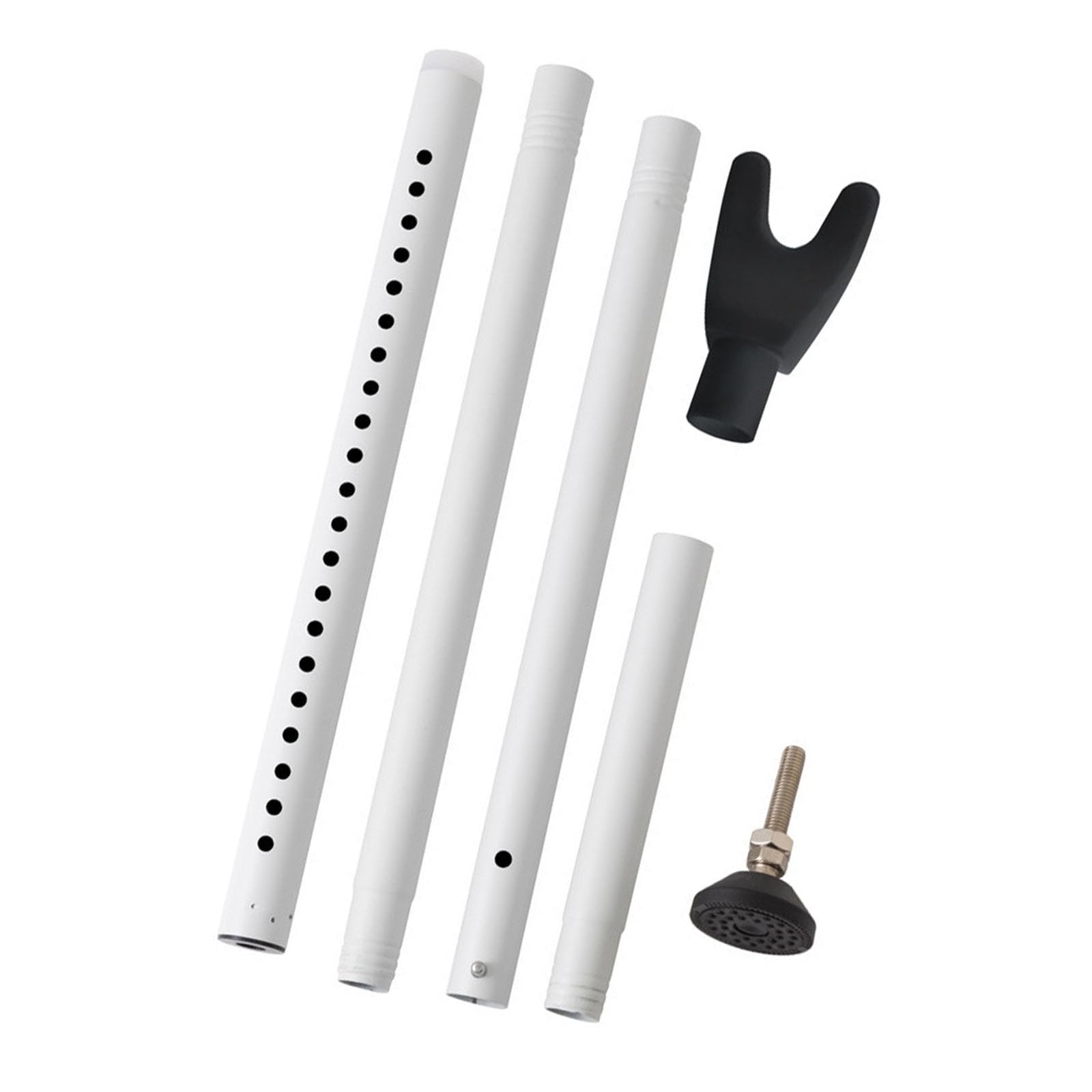 Shyyoulqe White Set Universals Door Guard For Temporary Use In Hotel Apartments Dormitories Vacation Rentals Carbon Steel Construction Extendable Door Stoppers