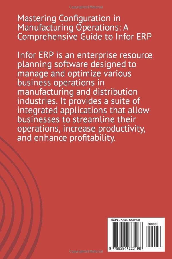 Miniatura 2 de Mastering Configuration in Manufacturing Operations in Infor ERP