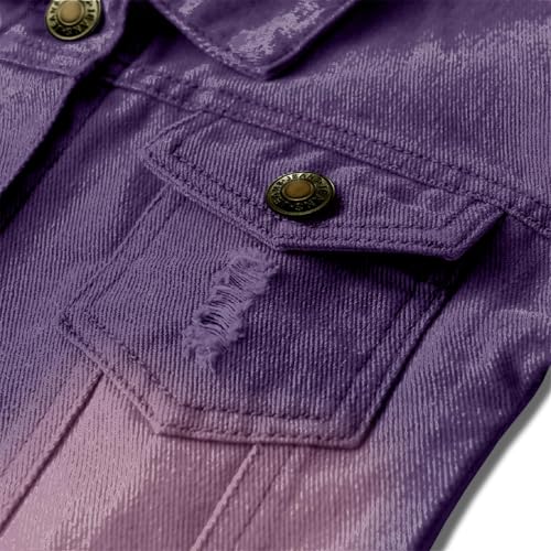 Image of Cromoncent Toddler Denim Jacket for Boys Girls