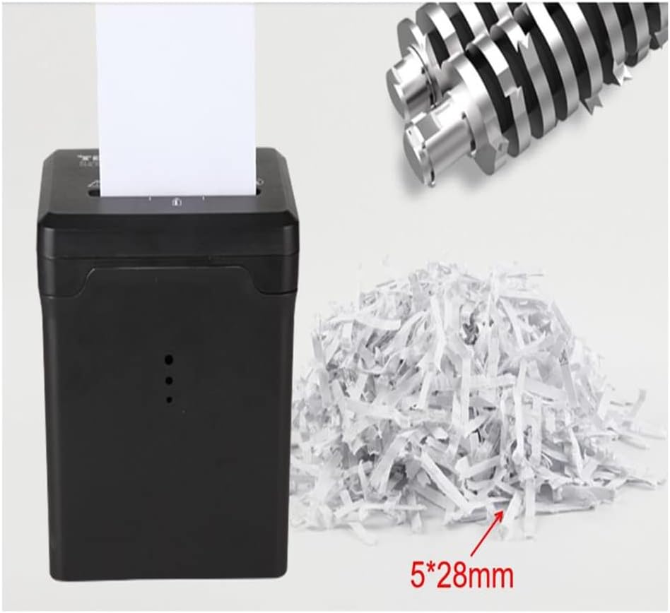 MINI Multi-Functional Desktop Electricity Paper & Card Shredder Cutting Tool for Home Office