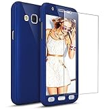 for Samsung Galaxy Express 3 Case, Galaxy Luna/Amp 2 / J1 2016 with [Tempered Glass Screen...