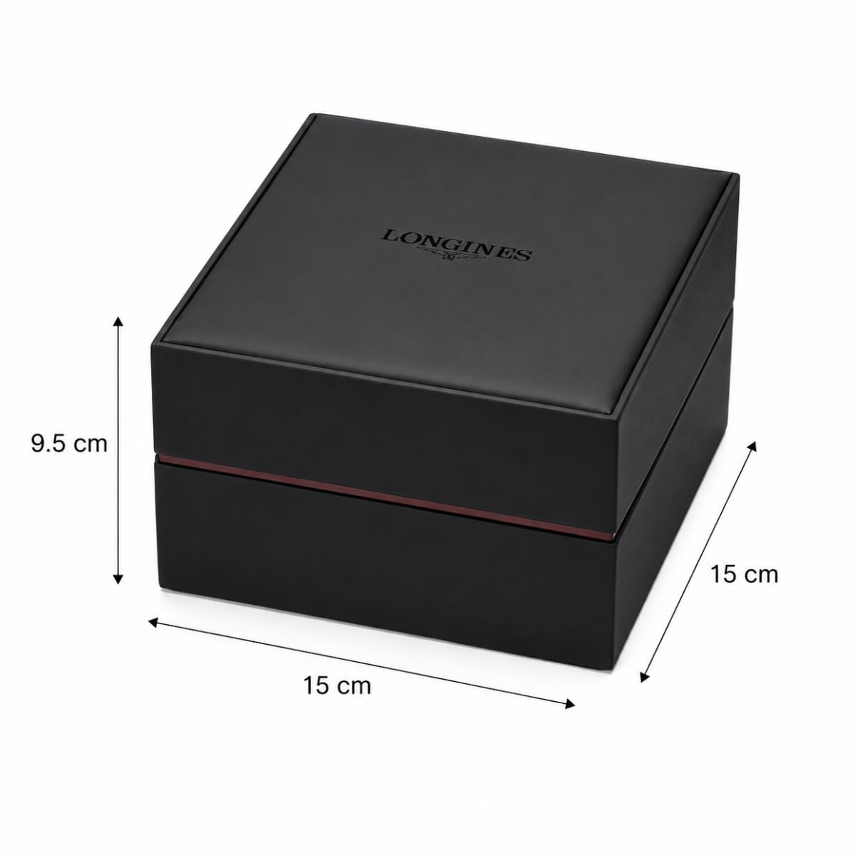 Scatola Orologi in Legno Porta Orologio Individuale con Cuscinetto Soffice Cuscinetto Estraibile Profilo Ordinato per Longines Conquest